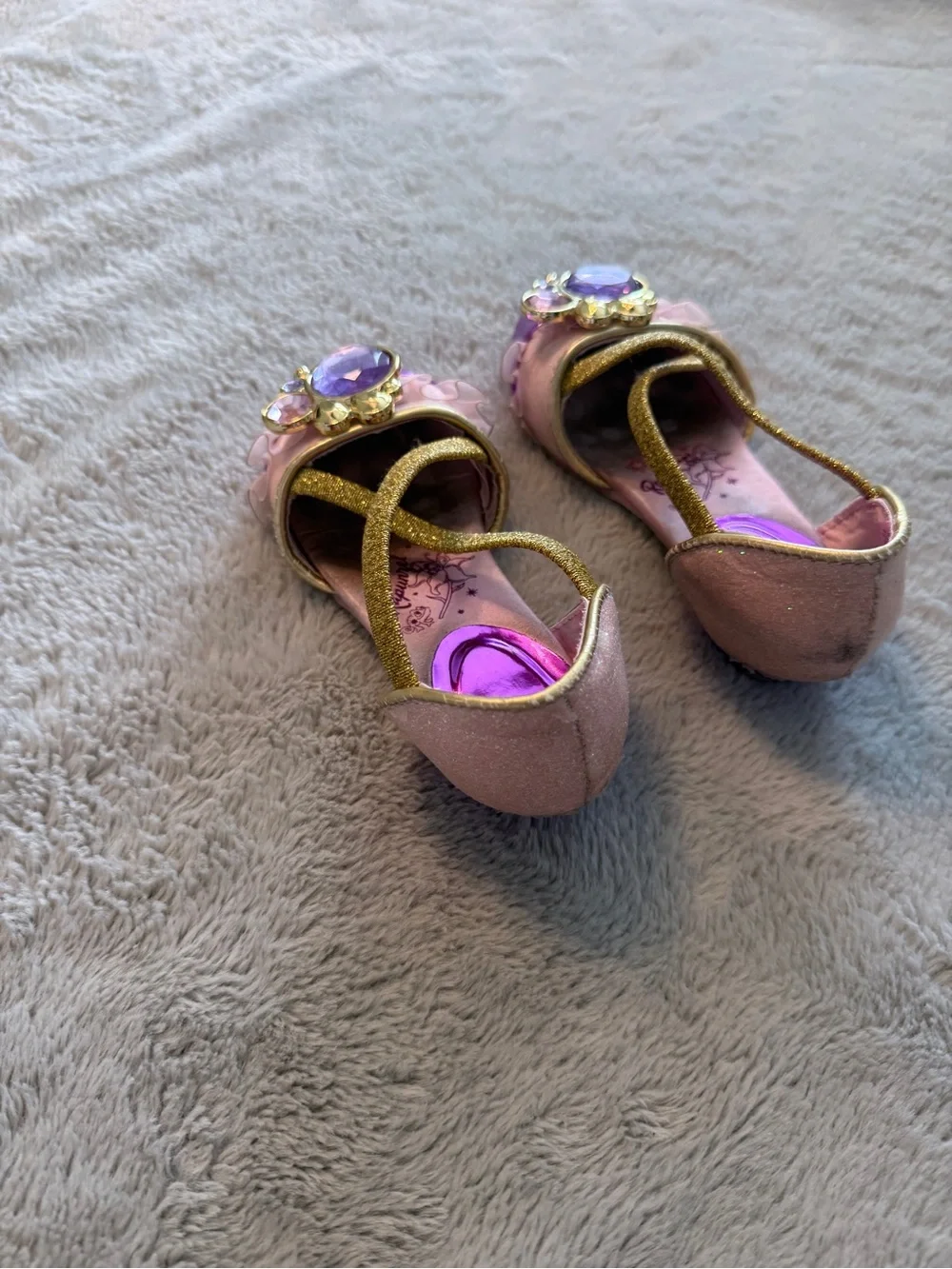 3-Pair Girls Size 9C Dress Up Shoe Bundle | Princess, Pink & Black Mary Jane’s